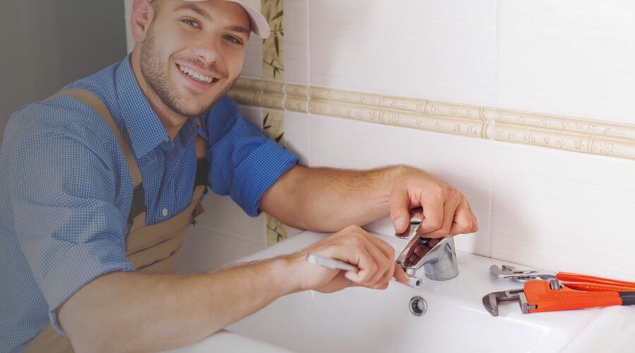 Professional bathroom faucet installation in New Vienna, OH